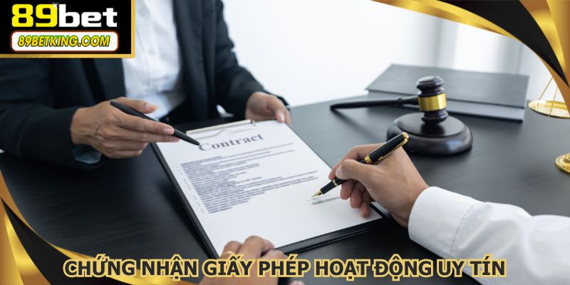 Chứng nhận giấy phép hoạt động uy tín, bảo vệ quyền lợi người chơi toàn cầu